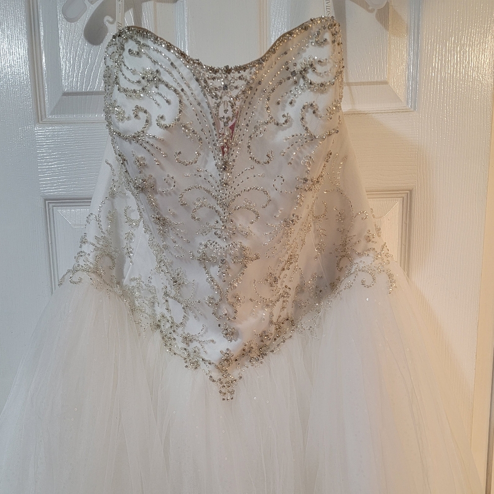 Wedding Dress - Ballgown Style - Size 18W - Picture 6 of 13